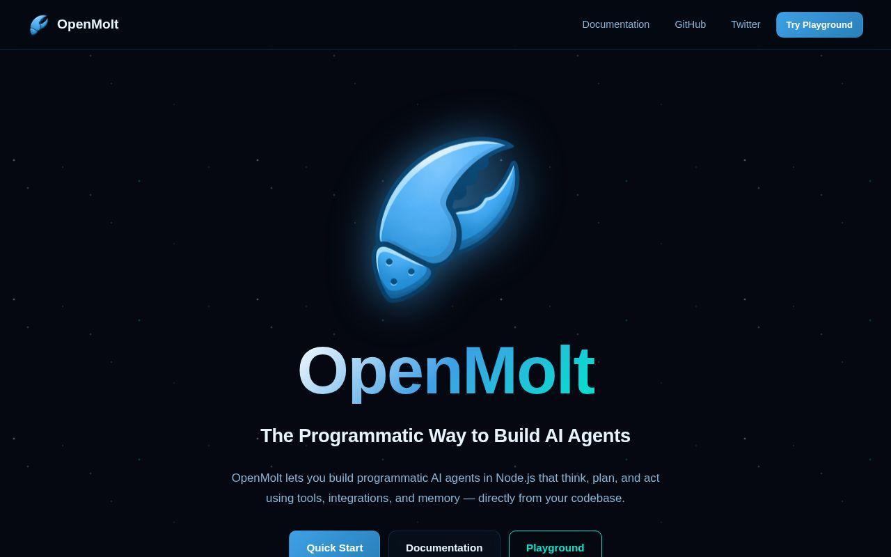 OpenMolt screenshot